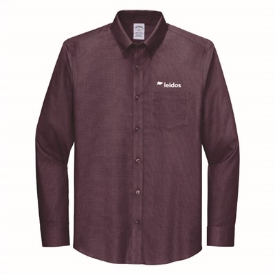 Brooks Brothers wrinkle-free stretch nailhead shirt - men's